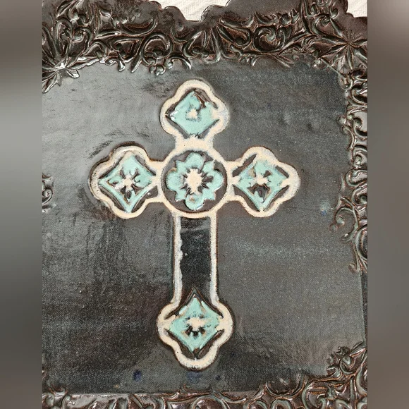 Beautiful Cross Platter